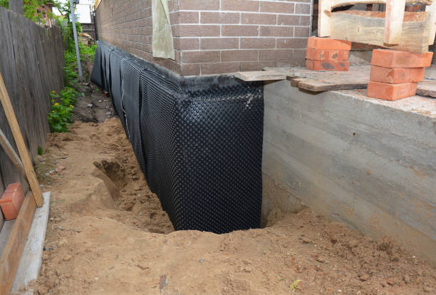 Crawl space vapor barrier installation in New Baltimore, MI